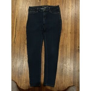 Michael Kors Izzy Skinny Ankle Jeans Denim Dark Rinse- Women's Size 4